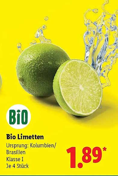 Bio Limetten