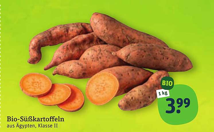 Bio-Süßkartoffeln