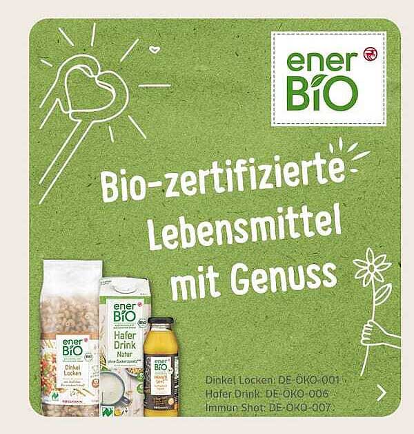 Bio-zertifizierte Lebensmittel mit Genuss