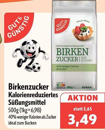 Birkenzucker Kalorienreduziertes Süßungsmittel