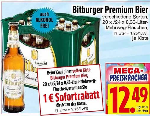 Bitburger Premium Bier