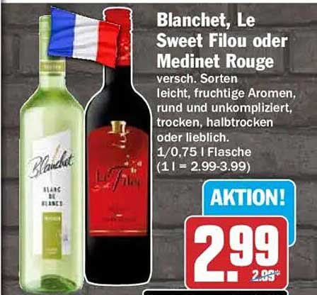 Blanchet, Le Sweet Filou oder Medinet Rouge