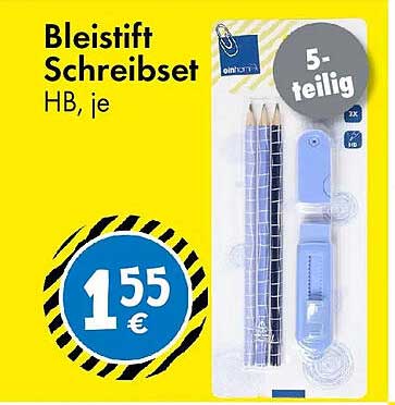 Bleistift Schreibset HB, je
