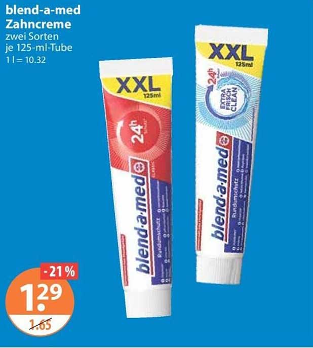 blend-a-med Zahncreme