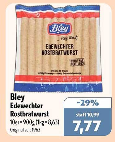 Bley Edewchter Rostbratwurst