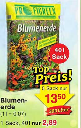 Blumenerde