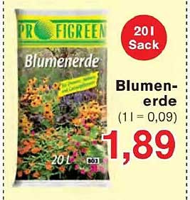 Blumenerde