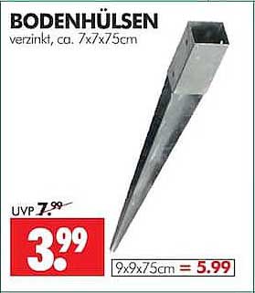 BODENHÜLSEN