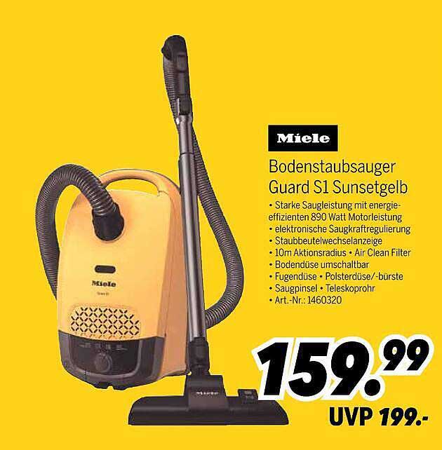 Bodenstaubsauger Guard S1 Sunsetgelb