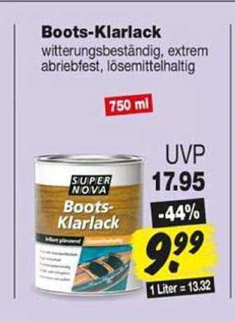 Boots-Klarlack