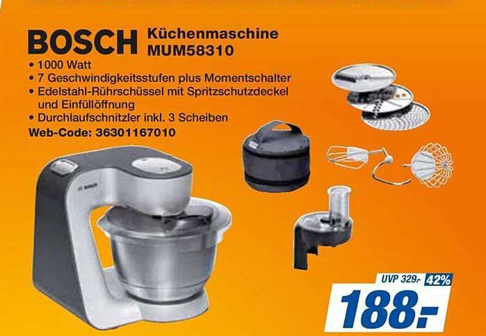 BOSCH Küchenmaschine MUM58310
