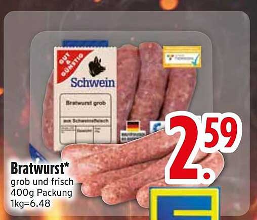 Bratwurst*