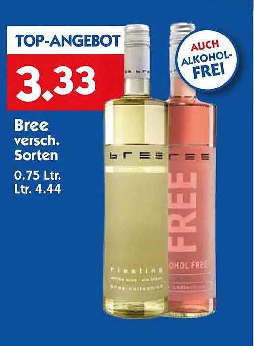 Bree versch. Sorten