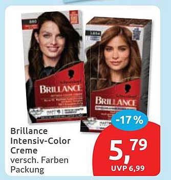 Brillance Intensiv-Color Creme versch. Farben Packung