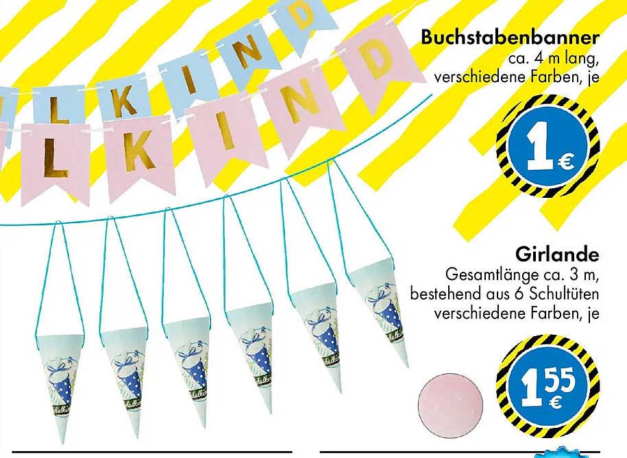 Buchstabenbanner