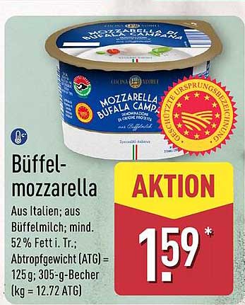 Büffel-mozzarella
