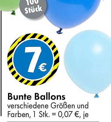 Bunte Ballons