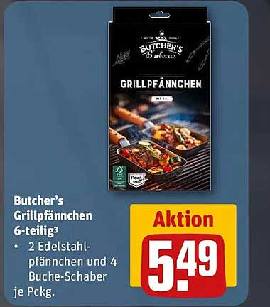 Butcher’s Grillpfännchen 6-teilig