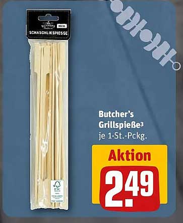 Butcher's Grillspieße 3 je 1-St.-Pckg.