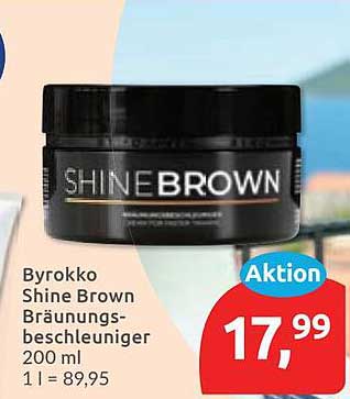 Byrokko Shine Brown Bräunungsbeschleuniger 200 ml