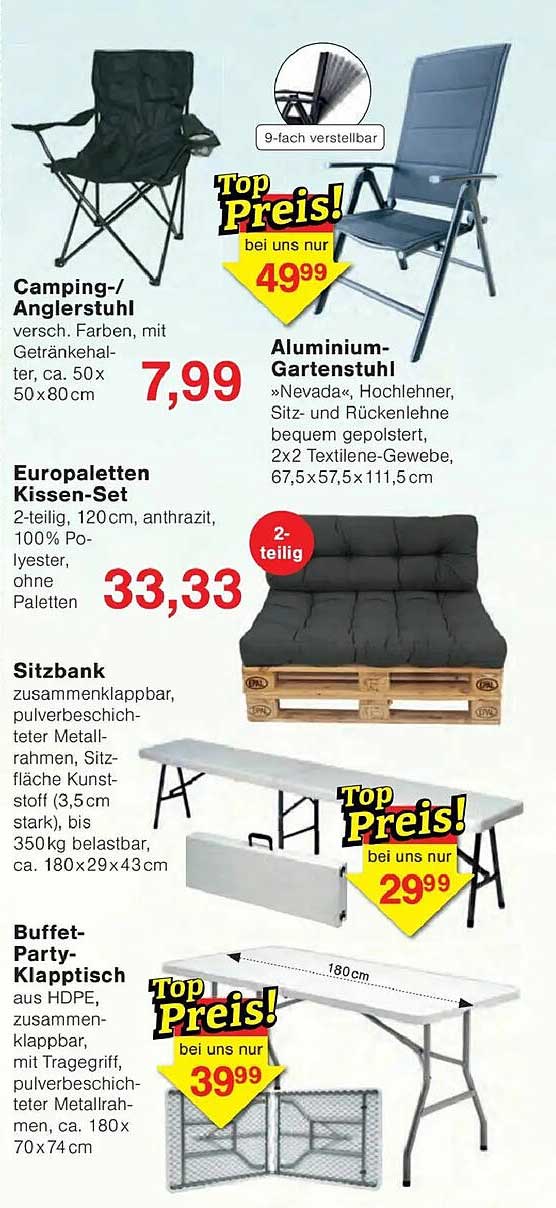 Camping-/Anglerstuhl