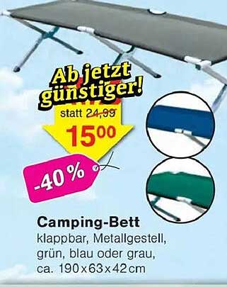 Camping-Bett