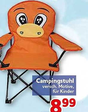Campingsstuhl versch. Motive, für Kinder