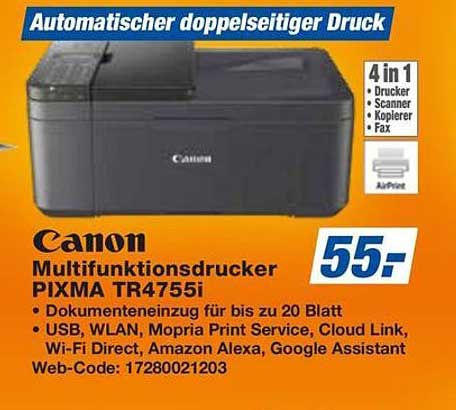 Canon Multifunktionsdrucker PIXMA TR4755i