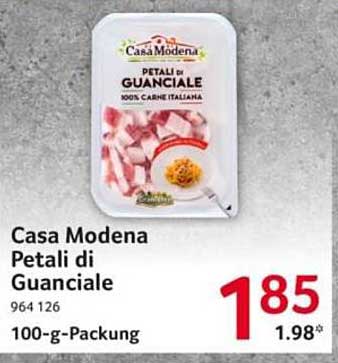 Casa Modena Petali di Guanciale