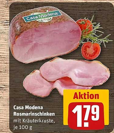 Casa Modena Rosmarinschinken mit Kräuterkruste, je 100 g