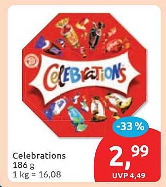 Celebrations 186 g