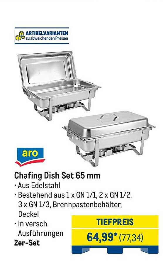 Chafing Dish Set 65 mm