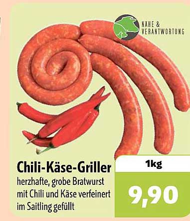 Chili-Käse-Griller