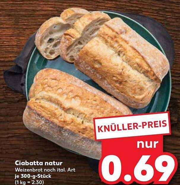 Ciabatta natur