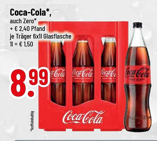 Coca-Cola*, auch Zero*