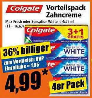Colgate Vorteilspack Zahncreme