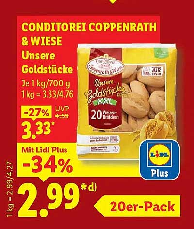 CONDITOREI COPPENRATH & WIESE Unsere Goldstücke
