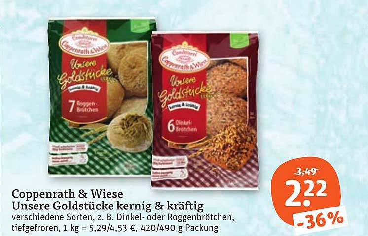 Coppenrath & Wiese Unsere Goldstücke kernig & kräftig
