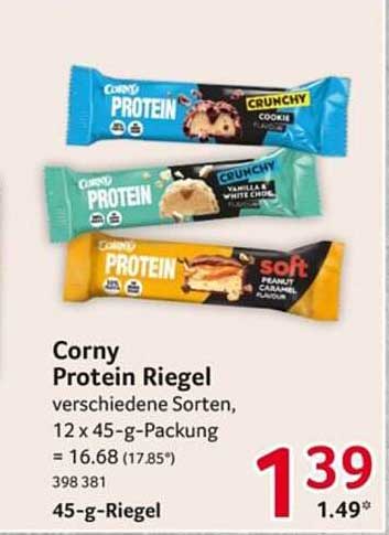 Corny Protein Riegel