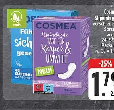COSMEA Ultrasave Tage für Körper & Umwelt