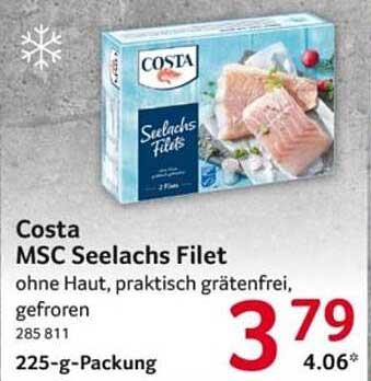 Costa MSC Seelachs Filet