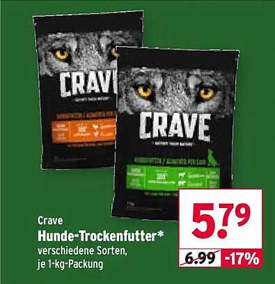 Crave Hunde-Trockenfutter*