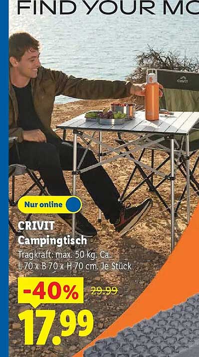 CRIVIT Campingtisch