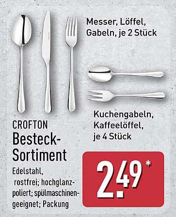 CROFTON Besteck-Sortiment