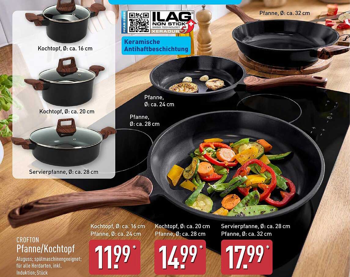 CROFTON Pfanne/Kochtopf