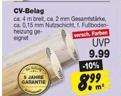 CV-Belag