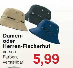 Damen- oder Herren-Fischerhut