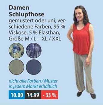 Damen Schlupfhose