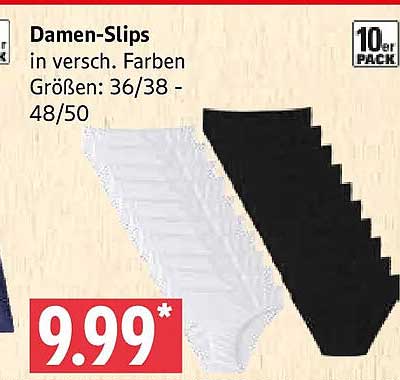 Damen-Slips