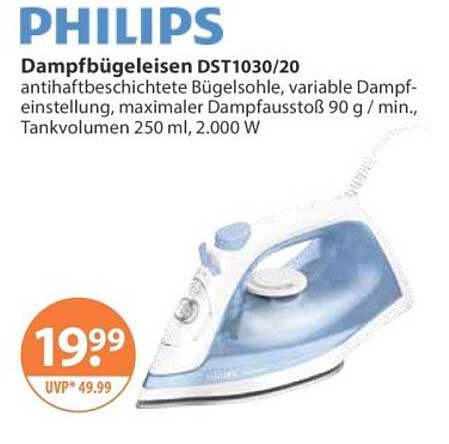 Dampfbügeleisen DST1030/20